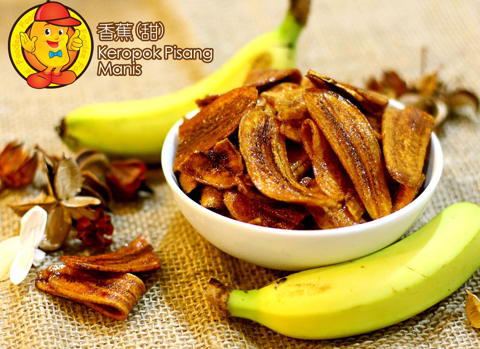 Honey Banana Chips 110g - 焦糖香蕉片